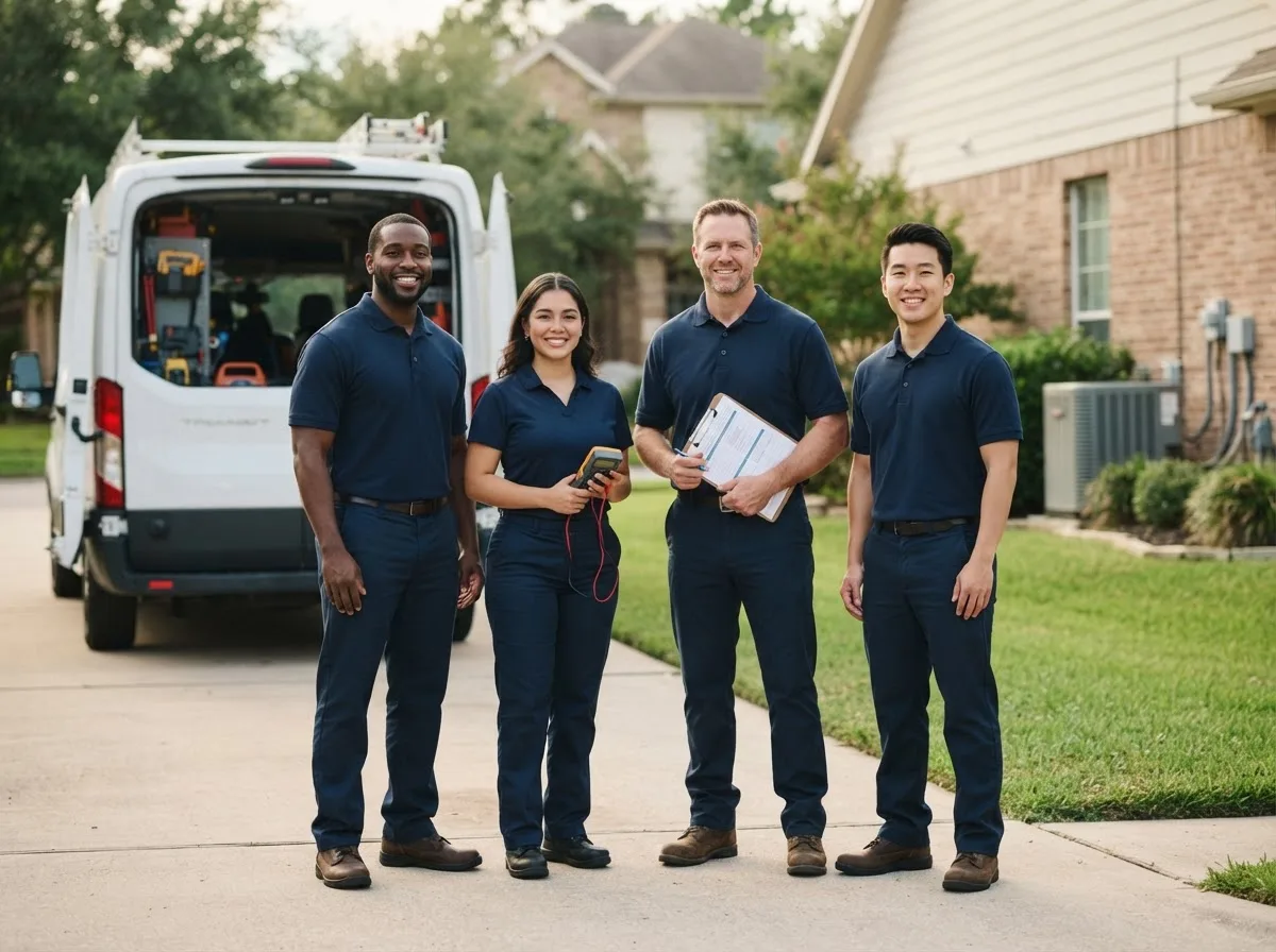 Certified HVAC technician near Lake Dallas, TX